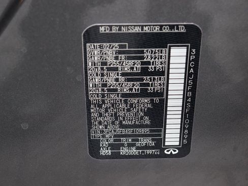 Certified 2025 INFINITI QX50 Sport image 44