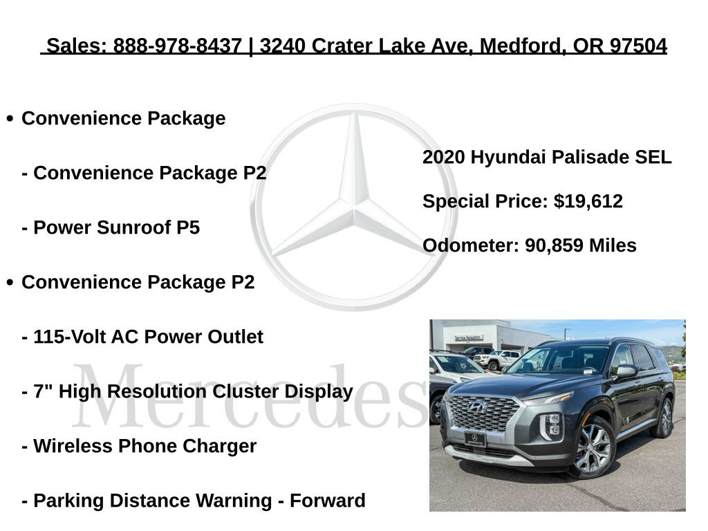 Used 2020 Hyundai Palisade SEL w/ Convenience Package AWD/4WD image 6