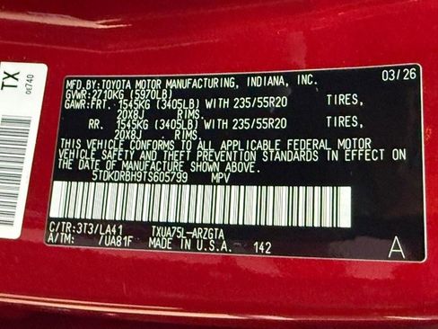 New 2026 Toyota Highlander Platinum image 23