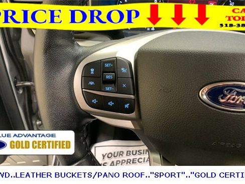 Certified 2022 Ford Explorer XLT w/ Equipment Group 202A image 37