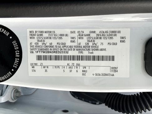 Used 2024 Ford F250 XLT image 33