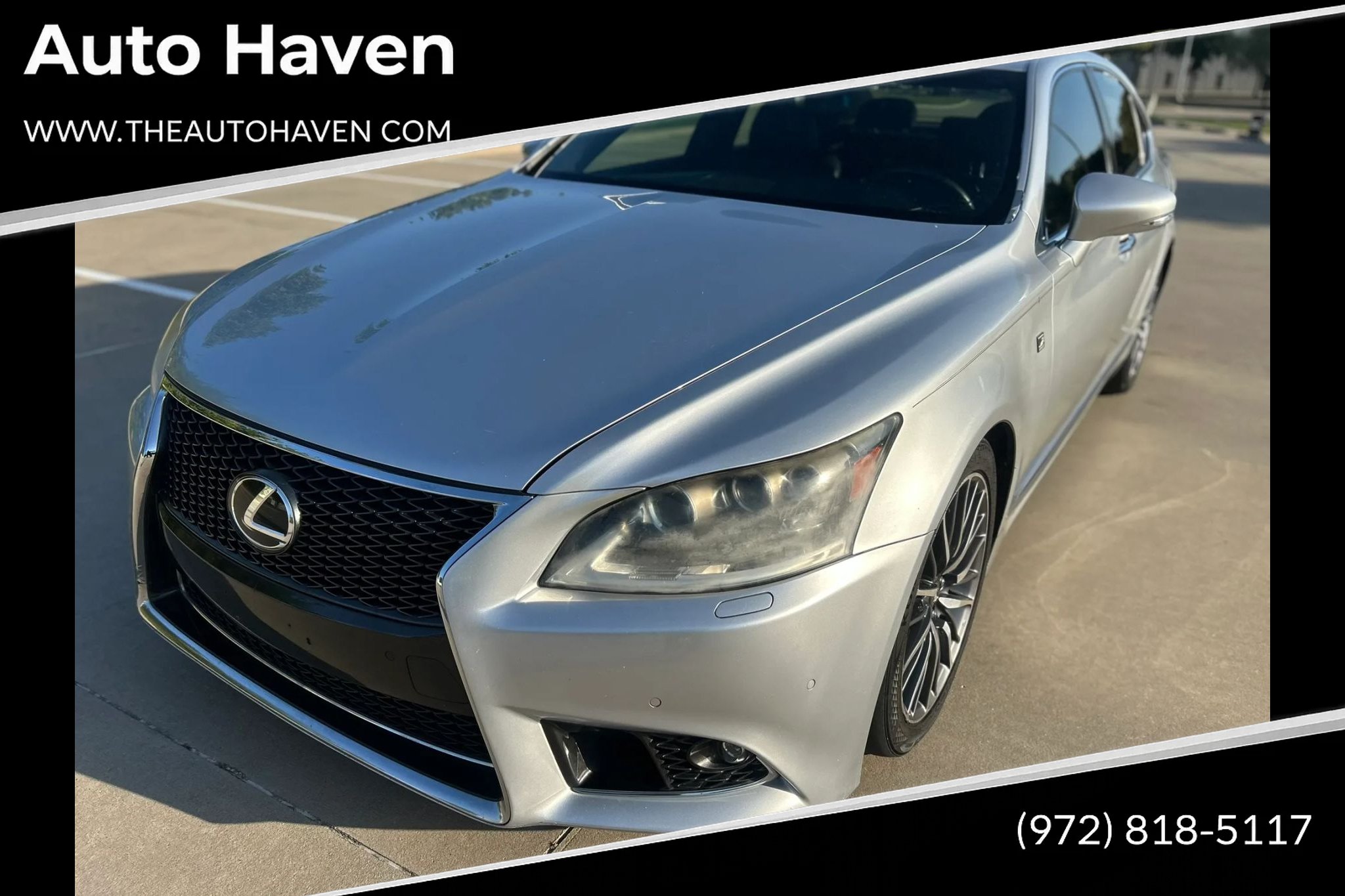 Used 2013 Lexus LS 460 w/ F-Sport Pkg RWD image 1