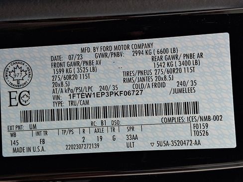 Used 2023 Ford F150 XLT w/ Equipment Group 302A High image 30