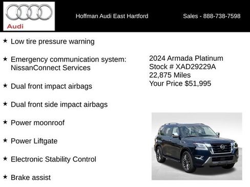 Used 2024 Nissan Armada Platinum AWD/4WD image 30