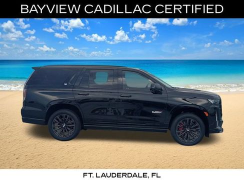 Certified 2023 Cadillac Escalade V w/ LPO, ONYX Package AWD/4WD image 8