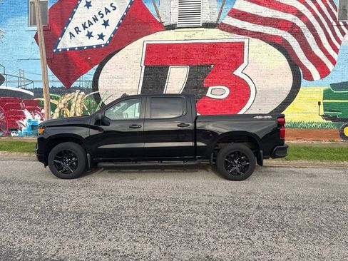 Used 2023 Chevrolet Silverado 1500 Custom w/ LPO, Dark Essentials Package AWD/4WD image 3