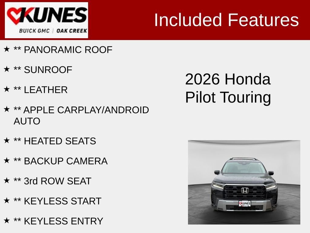 Used 2026 Honda Pilot Touring image 2