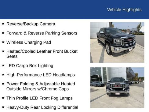 Used 2016 GMC Sierra 1500 SLT w/ SLT Premium Package AWD/4WD image 31