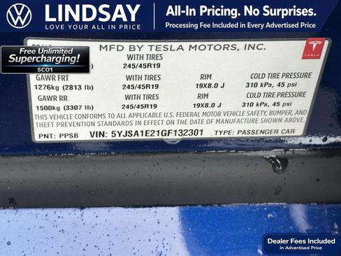 Used 2016 Tesla Model S 90D AWD/4WD image 28