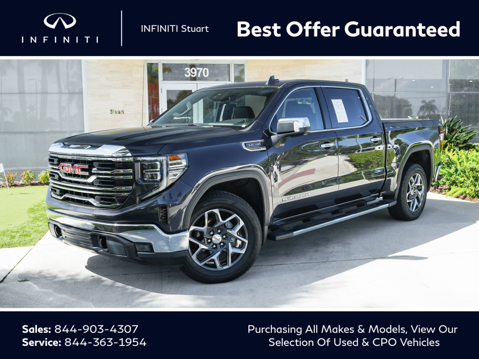 Used 2022 GMC Sierra 1500 SLT w/ SLT Premium Package RWD 360° Tour