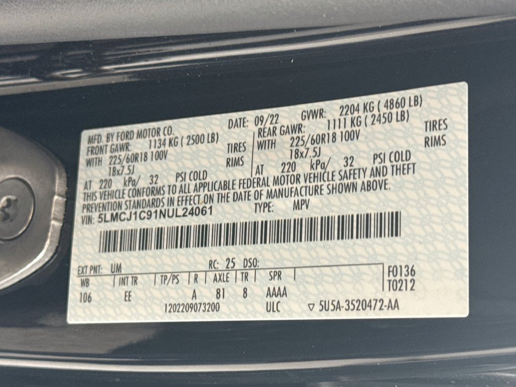 Used 2022 Lincoln Corsair FWD image 35