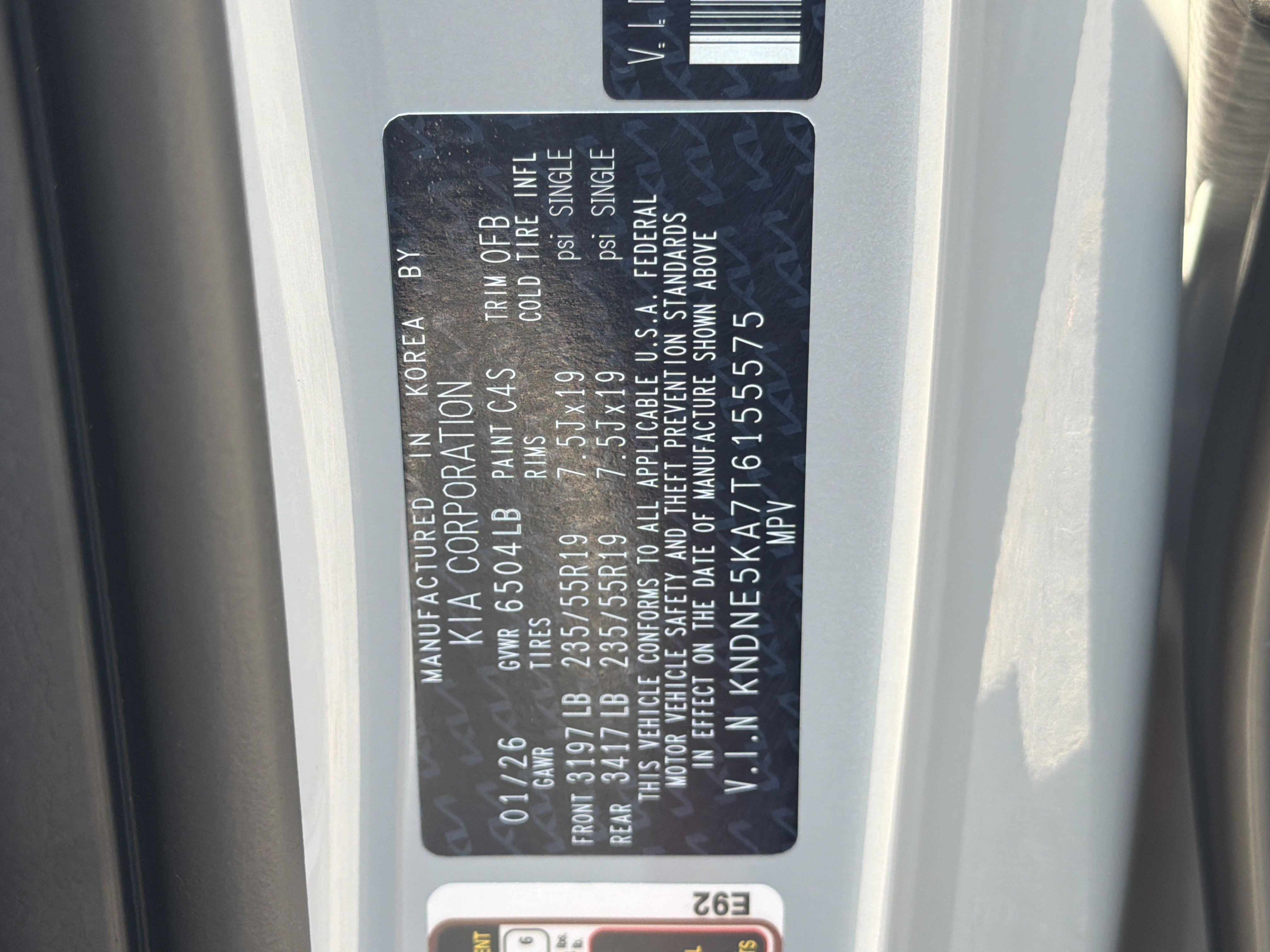 Certified 2026 Kia Carnival SX FWD image 34