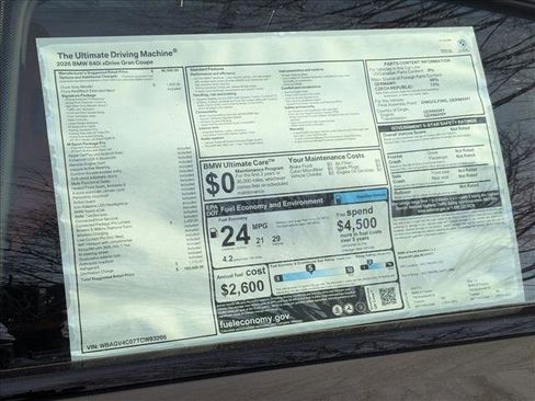 New 2026 BMW 840i xDrive image 19