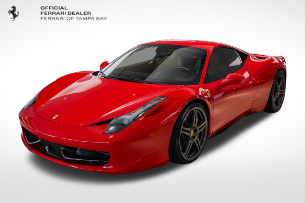 Used 2010 Ferrari 458 Italia Coupe RWD image 1