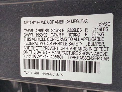 Used 2020 Honda Accord LX image 23