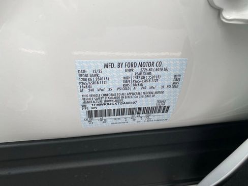 New 2026 Ford Explorer Tremor w/ Tremor Ultimate Package image 16