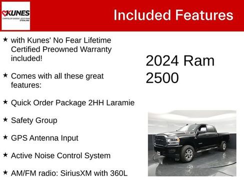 Used 2024 RAM 2500 Laramie w/ Safety Group AWD/4WD image 4