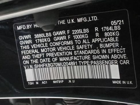 Used 2021 Honda Civic Type R image 13