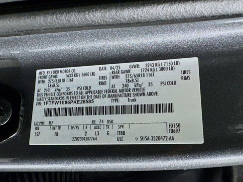 Used 2023 Ford F150 XLT w/ Equipment Group 302A High AWD/4WD image 50