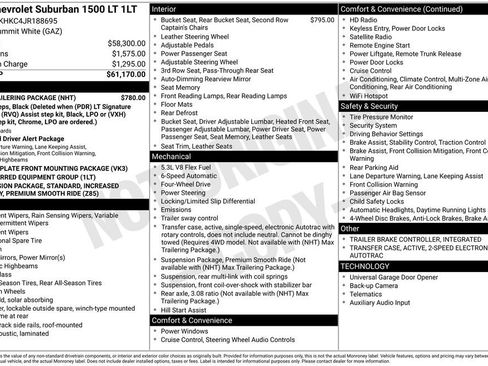 Used 2018 Chevrolet Suburban LT w/ Max Trailering Package image 3