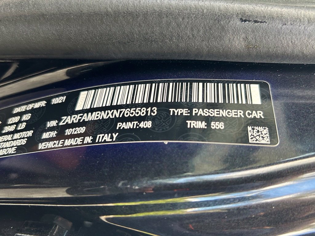 Used 2022 Alfa Romeo Giulia Ti RWD image 42