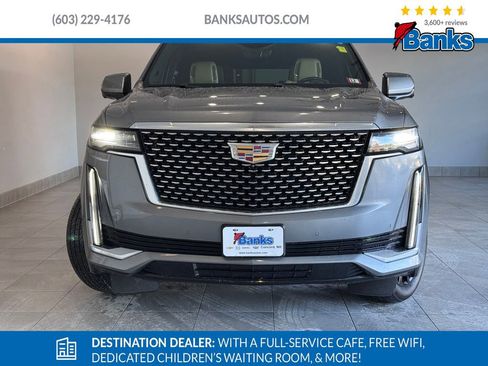Used 2021 Cadillac Escalade ESV Premium Luxury w/ Driver Assist Tech Package image 3
