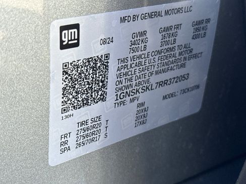 Used 2024 Chevrolet Tahoe Premier w/ Advanced Technology Package image 52