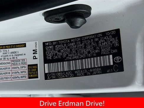 Certified 2021 Toyota Corolla XSE FWD image 32