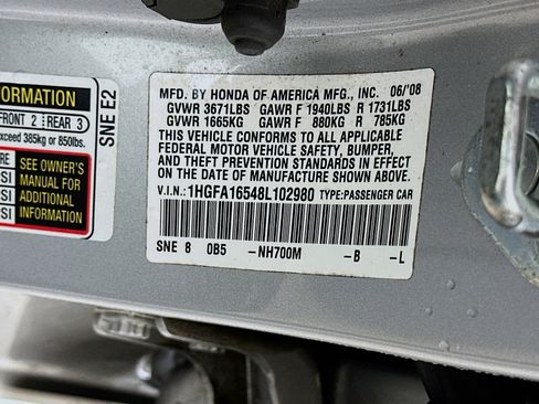 Used 2008 Honda Civic LX image 12