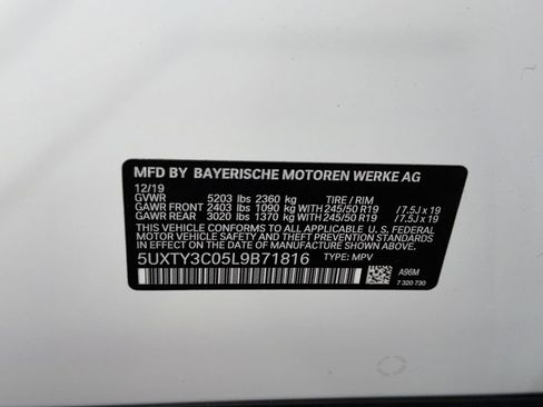 Used 2020 BMW X3 sDrive30i w/ Premium Package RWD image 39