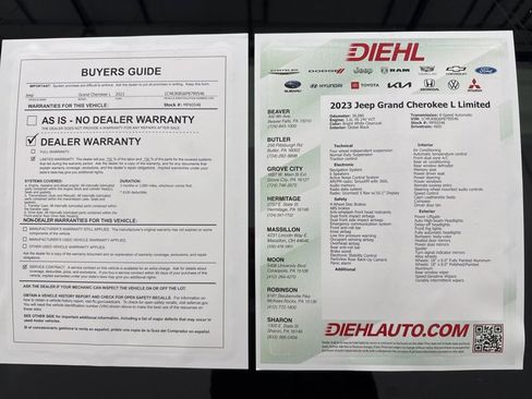 Certified 2023 Jeep Grand Cherokee L Limited image 8