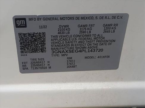 Used 2023 Chevrolet Equinox LS w/ LPO, Cargo Package AWD/4WD image 25