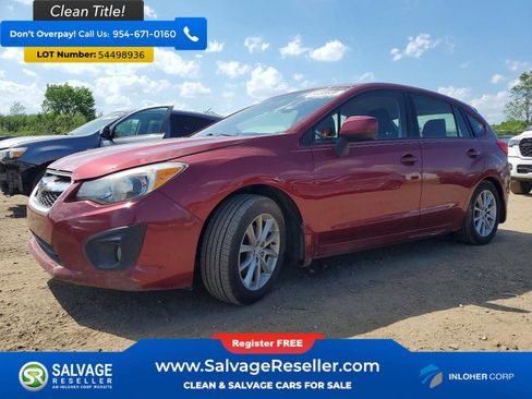 Used 2014 Subaru Impreza 2.0i Premium w/ All-Weather Package w/CVT AWD/4WD image 1