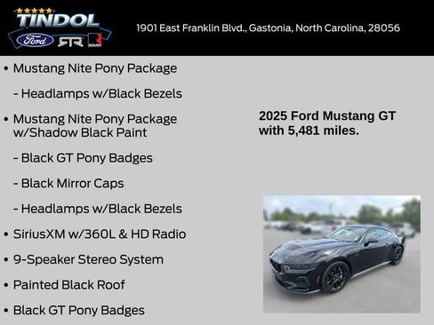 Used 2025 Ford Mustang GT RWD image 19