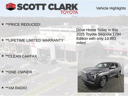 Used 2025 Toyota Sequoia 1794 Edition AWD/4WD image 12