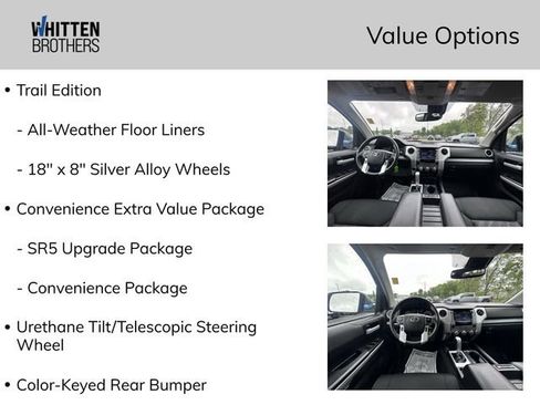 Used 2021 Toyota Tundra SR5 w/ Trail Edition AWD/4WD image 13