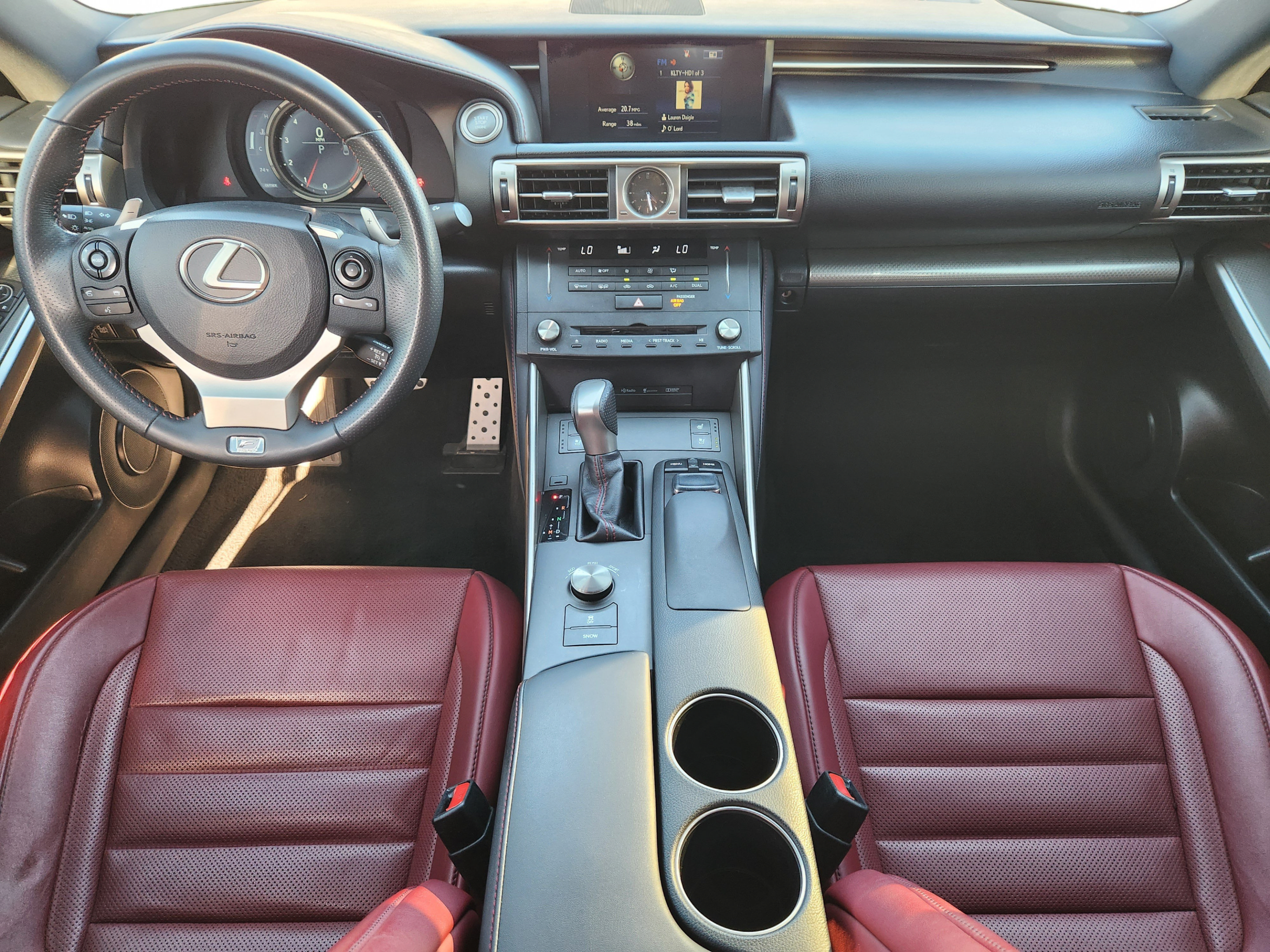 Used 2015 Lexus IS 250 w/ F-Sport Package RWD image 25