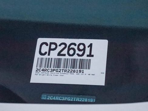 New 2026 Chrysler Pacifica Pinnacle w/ Trailer Tow Group image 34