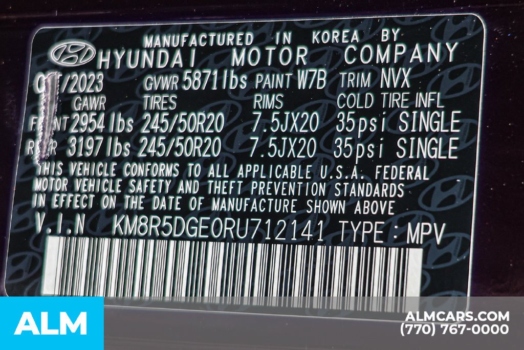 Used 2024 Hyundai Palisade Limited AWD/4WD image 62