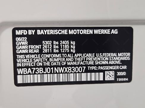 Certified 2022 BMW 540i xDrive w/ Convenience Package image 25