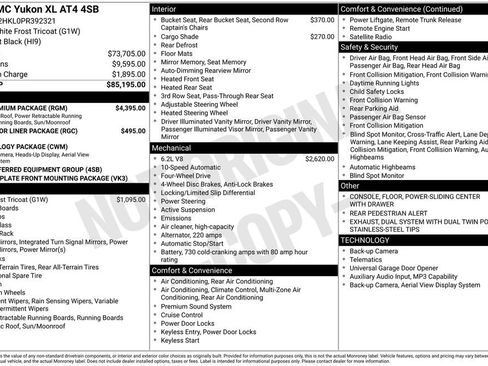 Used 2023 GMC Yukon XL AT4 w/ AT4 Premium Package image 7