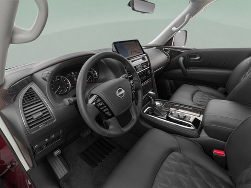 Used 2021 Nissan Armada Platinum w/ Captain's Chairs Package AWD/4WD image 45