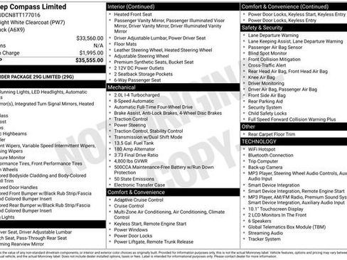 New 2026 Jeep Compass Limited AWD/4WD image 31