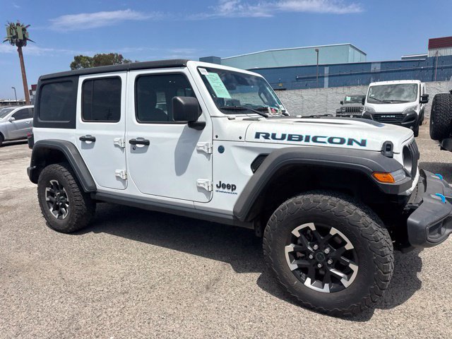 Used 2024 Jeep Wrangler Unlimited Rubicon 4xe AWD/4WD image 4