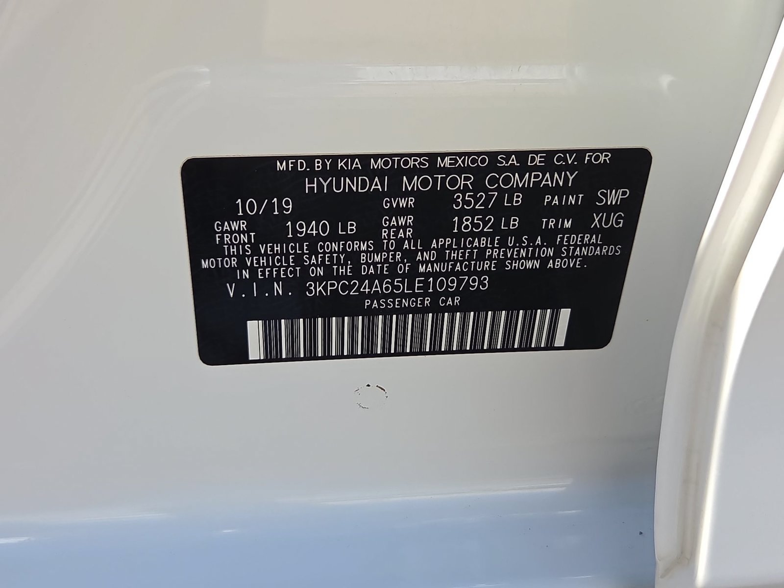 Used 2020 Hyundai Accent SE w/ Cargo Package FWD image 31