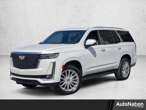 Used 2021 Cadillac Escalade Premium Luxury w/ Driver Assist Tech Package image 1