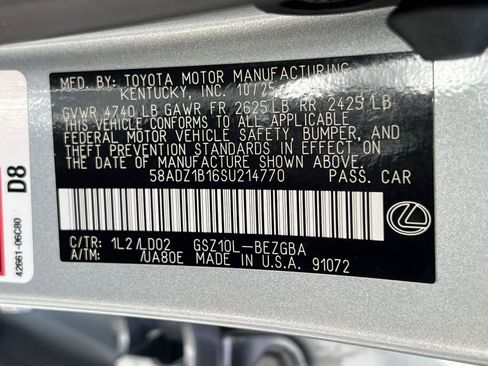 New 2025 Lexus ES 350 w/ Premium Package image 27