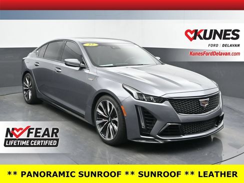 Used 2022 Cadillac CT5 V Blackwing w/ Parking Package RWD image 1