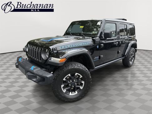Used 2024 Jeep Wrangler Unlimited Rubicon 4xe AWD/4WD image 1