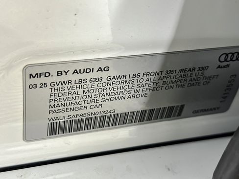 New 2025 Audi S8 image 23